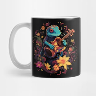 Salamander Playing Violin Mug